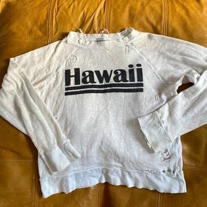 Wildfox distressed sweatshirt